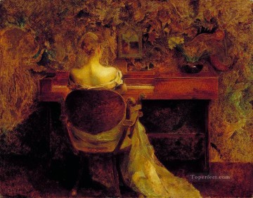 スピネットの美学 トーマス・デューイング Oil Paintings